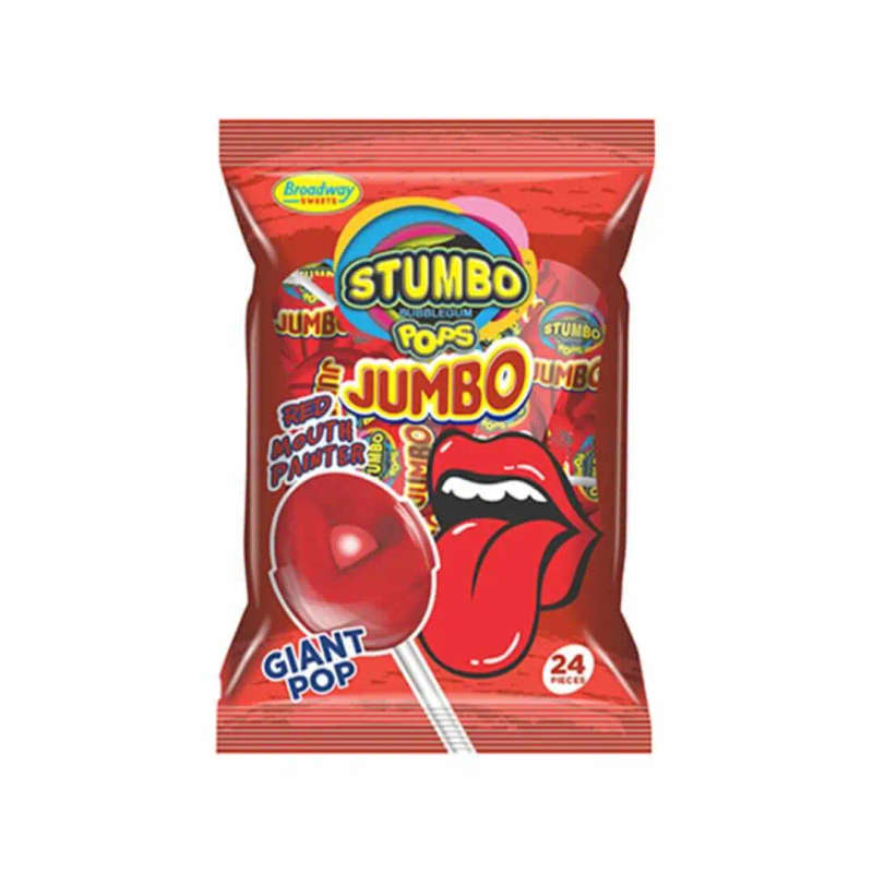 Stumbo Pop Jumbo-Red Mouth Painter 24s