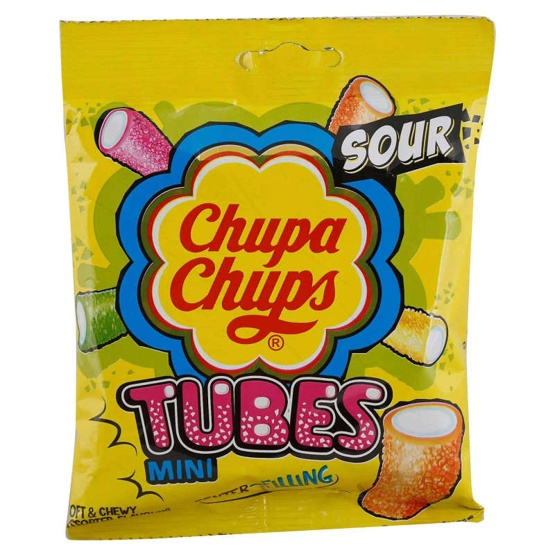 Chupa Chups Sour Tubes 22g
