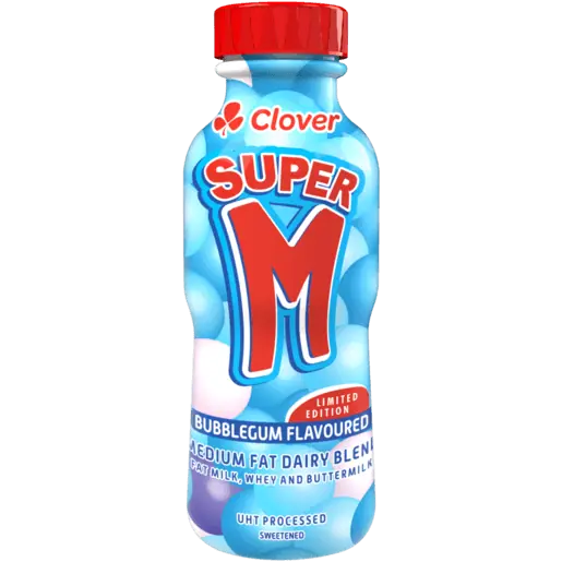 SUPER M BUBBLE GUM     6X300ML