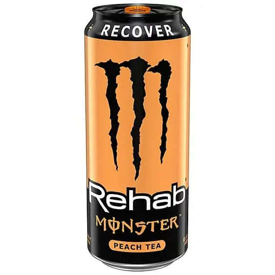 Monster Energy Drink Rehab Peach 4s