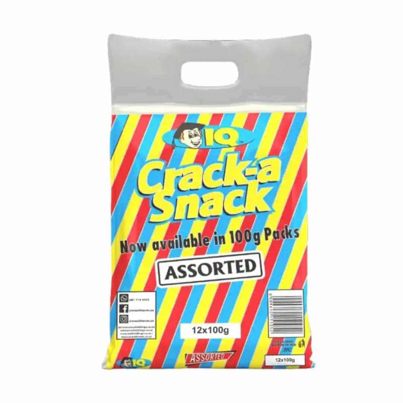 Suz Crack-A-Snack Assorted 12X100G