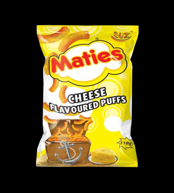 Suz Maties Cheese Puffs 1x110g