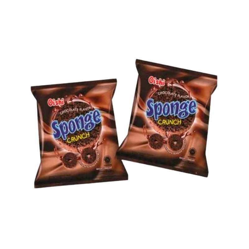 Oishi Sponge Crunch Chocolate 10x10g