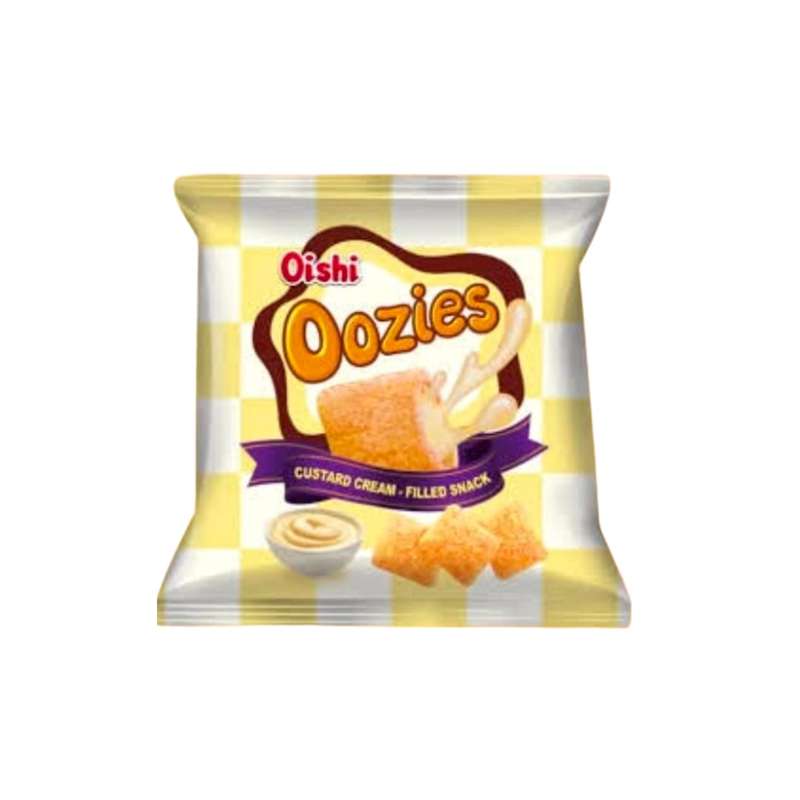 Oozies Oishi Custard Cream 10x14g