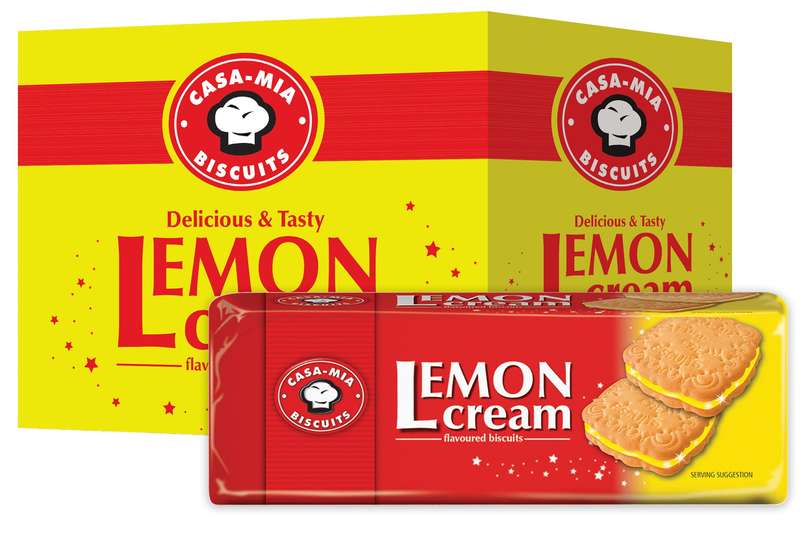 Casa Mia Lemon Creams 12X150g