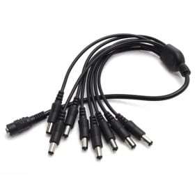 OEM CCTV 1- 8 Way SPLITTER/DC Cord