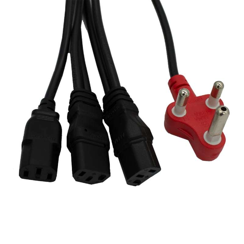 Oem Pwr Dedicated To 3 Headed Cable 3.8M