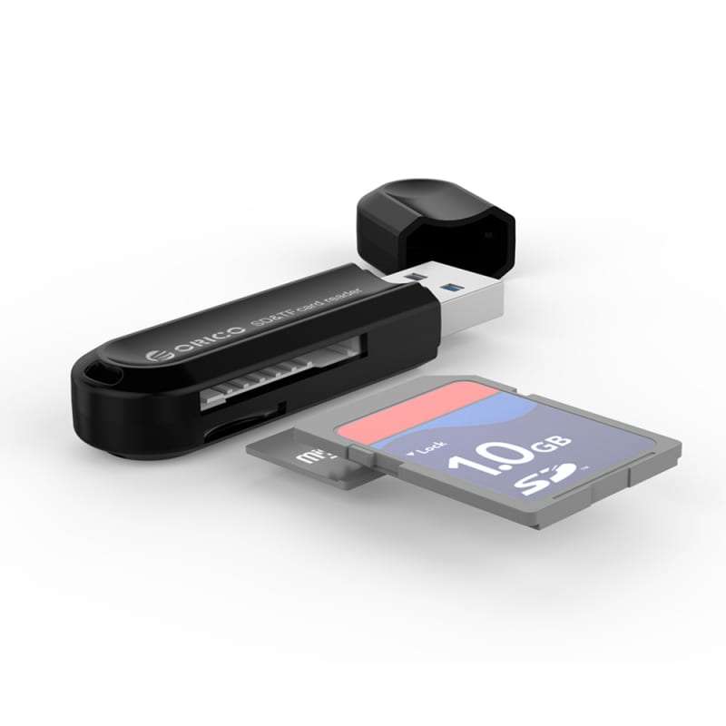 Orico Usb3.0 Tf/Sd Card Reader - Black