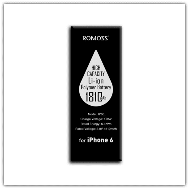 Romoss Iphone 6 Replacement Battery without Tool Kit
