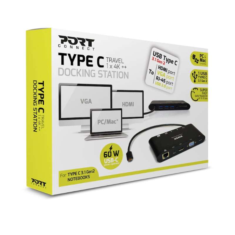 Port Usb Type-C 3 X Usb3.0 1 X Aux 12 X Micro+Sd Card Reader 1 X Mini Dp 1 X Rj45 1 X Hdmi 1 X Vg...