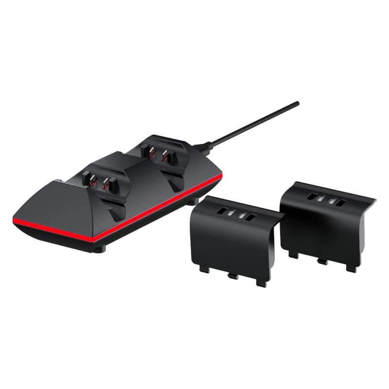 Sparkfox Xbox Series X Combo Gamer Pack With Headset Grip Pack Controller Skin Charging Dock 2 X Bat
