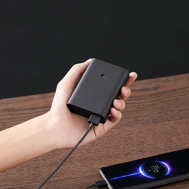 Xiaomi Mi 10,000mAh 20W Fast Charge Ultra Compact Power Bank - Black