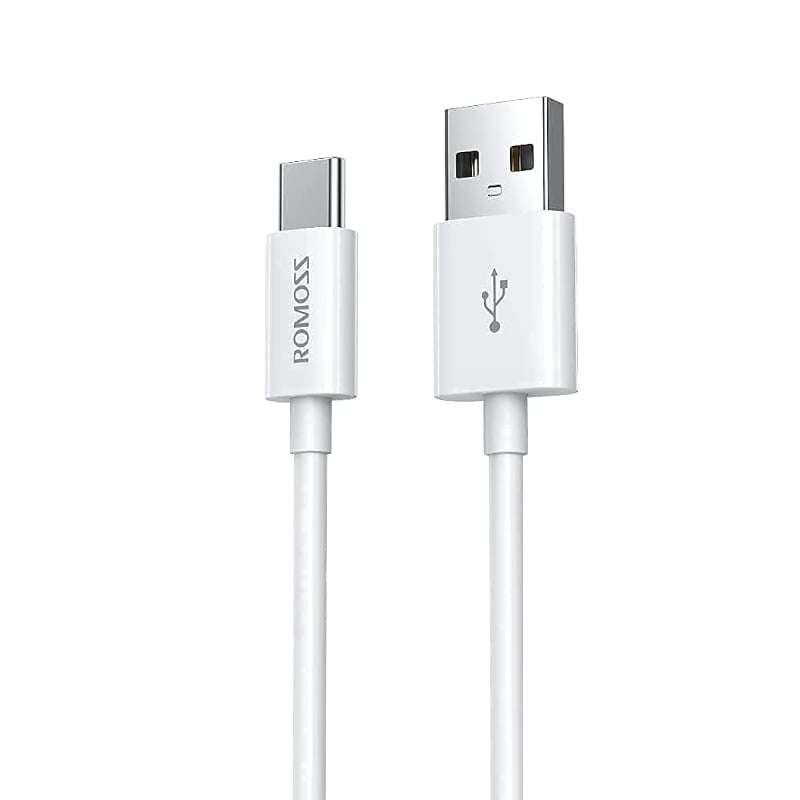 Romoss Usb To Type-C 3A Cable - White