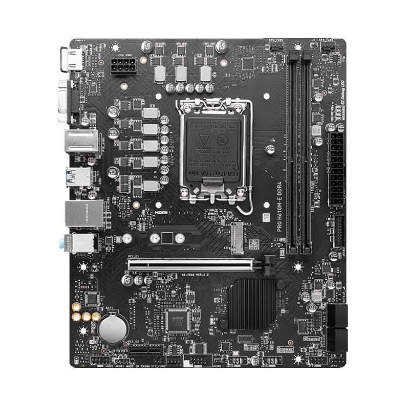 MSI PRO H610M-E DDR4 LGA1700