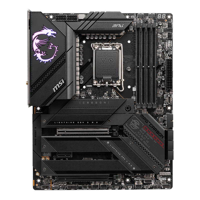 MSI MPG Z790 CARBON WIFI DDR5 LGA1700 ATX Gaming Motherboard