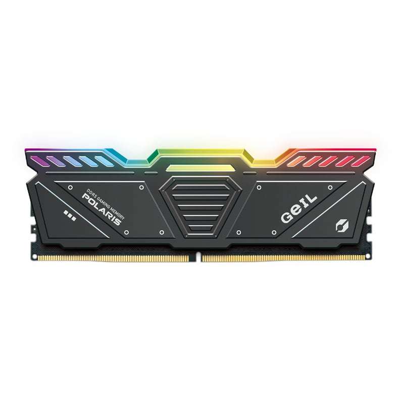 Geil Polaris RGB OC 32GB KIT(2X16GB) 5600MHz DDR5 Desktop Gaming Memory