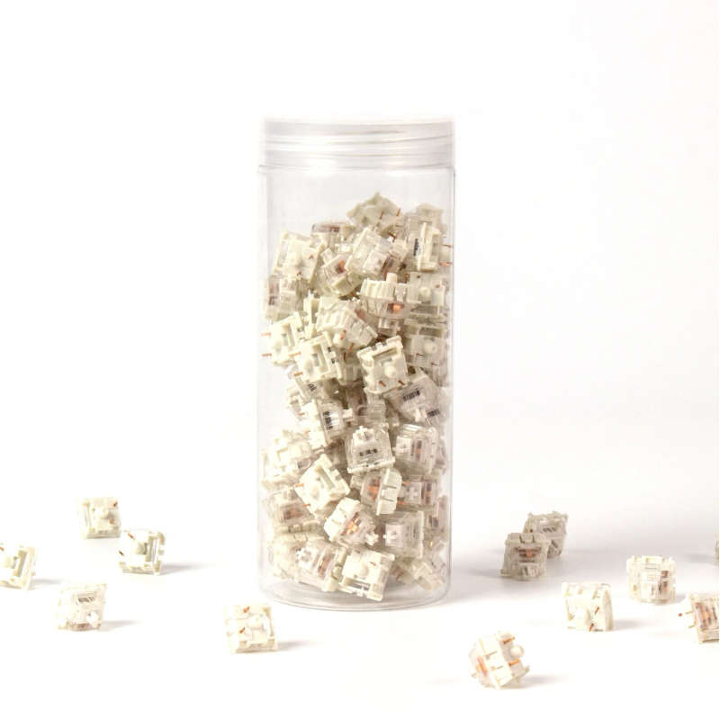 Keychron White Gateron G Pro Switches Two-Stage Spring 110 pcs
