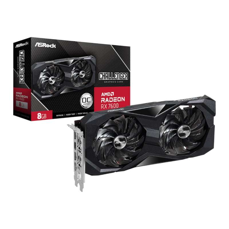 Asrock Radeon Rx 7600 Challenger 8Gb Oc