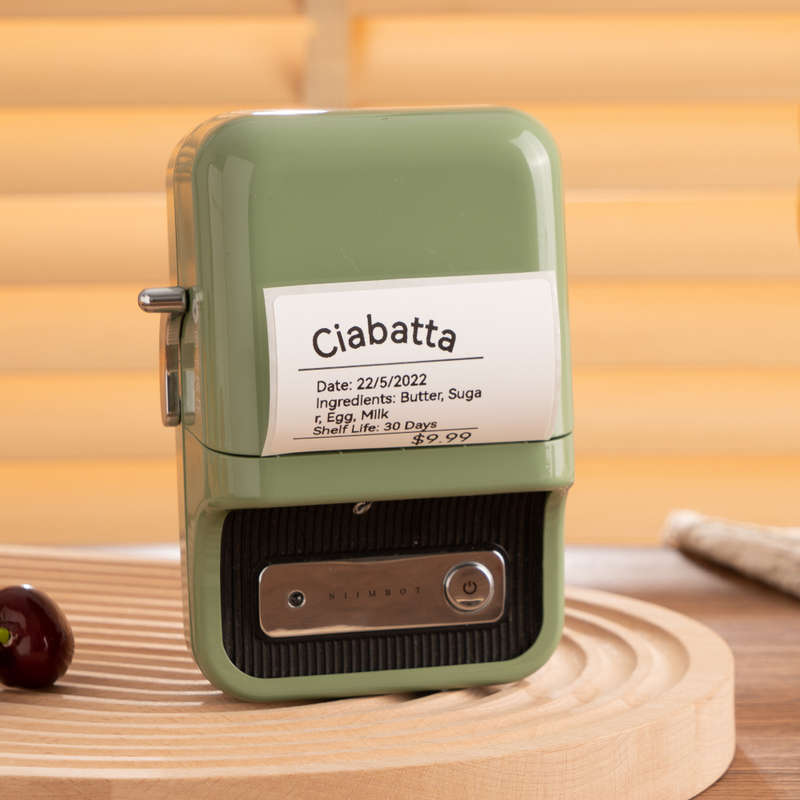 Niimbot B21 Portable Thermal Label Printer - Green