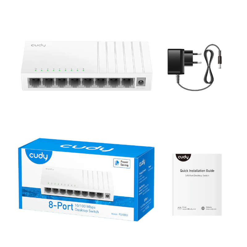 Cudy 8-Port Gigabit Desktop Switch