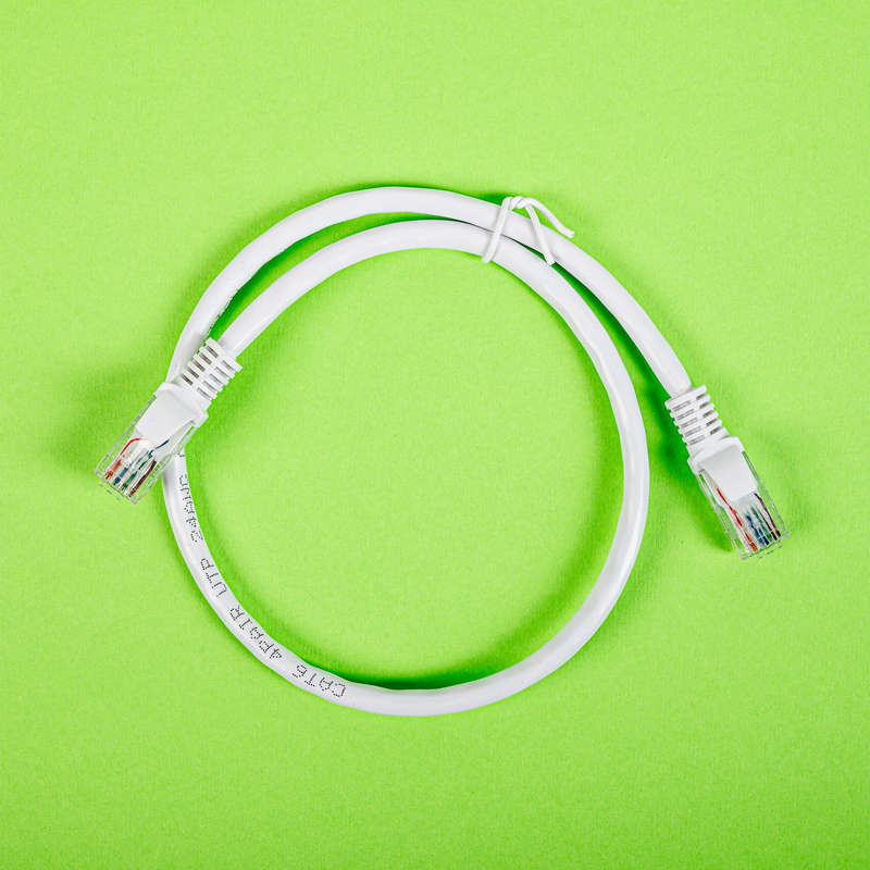 Gizzu Cat6 UTP Fly Lead Ethernet Network Cable 50cm  White
