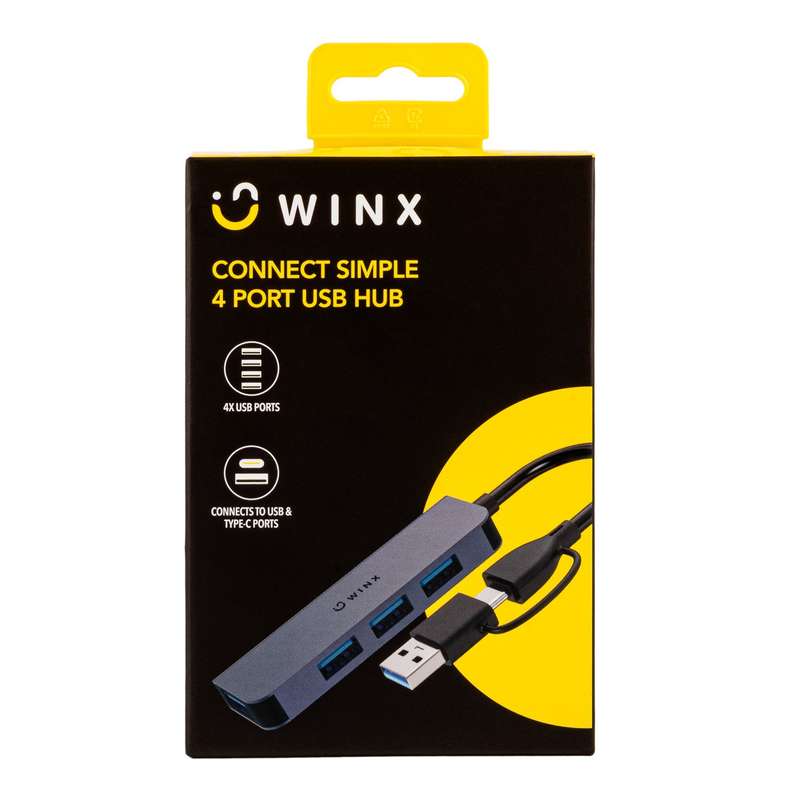 Winx Connect Simple Usb Type-C Hub