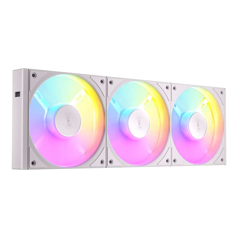 Antec Connect 120 Reverse ARGB PWM Fan 3 Pack  White