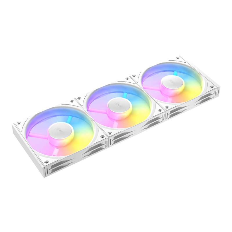 Antec Connect 120 Reverse ARGB PWM Fan 3 Pack  White