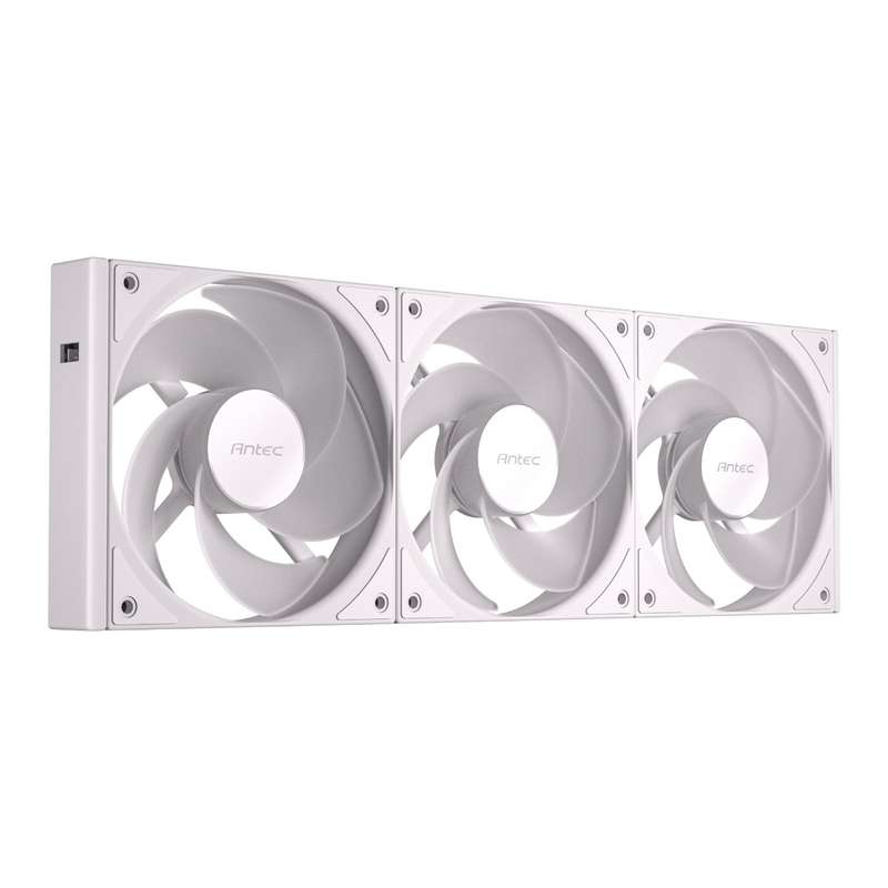 Antec Connect 120 Reverse ARGB PWM Fan 3 Pack  White