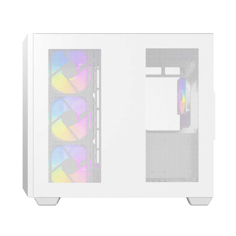 Antec C5 ARGB ATX DUAL Mid Tower Gaming Chassis  White