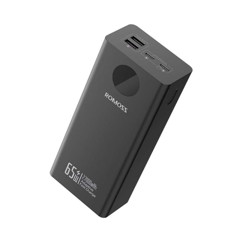 ROMOSS PWR BNK ZEUS 27000MAH 65W BK