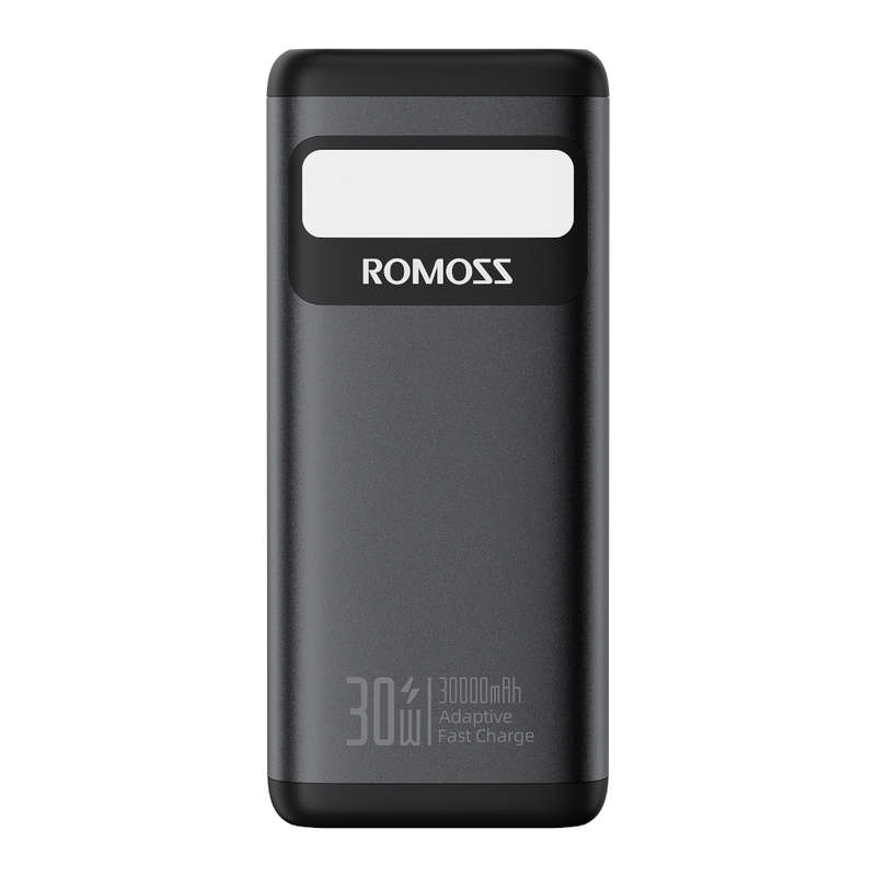 Romoss PMT30 30000mAh 30W Fast Charge Power Bank  Black