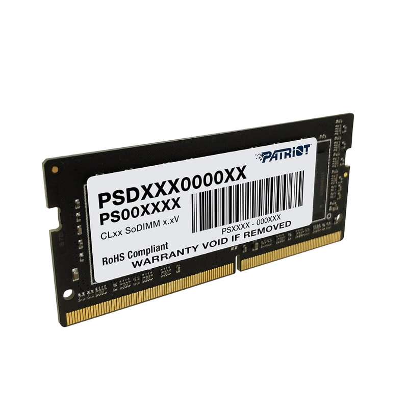 Patriot Signature Line 8GB 2400MHz DDR4 Dual Rank SODIMM Notebook Memory