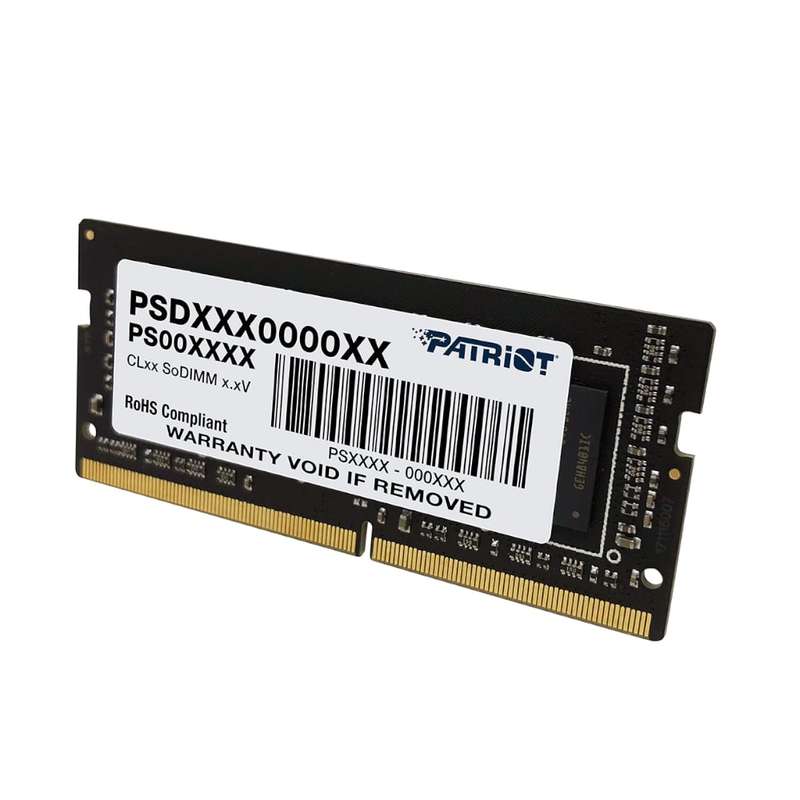 Patriot Signature Line 8GB 2400MHz DDR4 Dual Rank SODIMM Notebook Memory