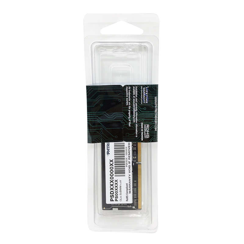 Patriot Signature Line 8GB 2400MHz DDR4 Dual Rank SODIMM Notebook Memory