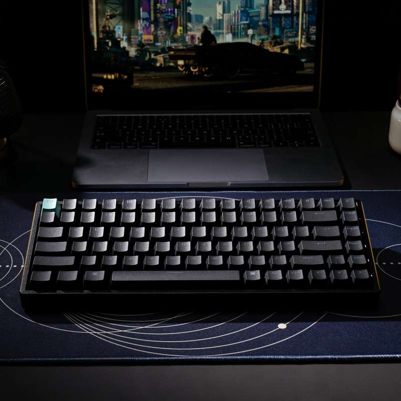 Keychron K2 He Wireless Standard Magnetic Custom Keyboard Nebula Switch
