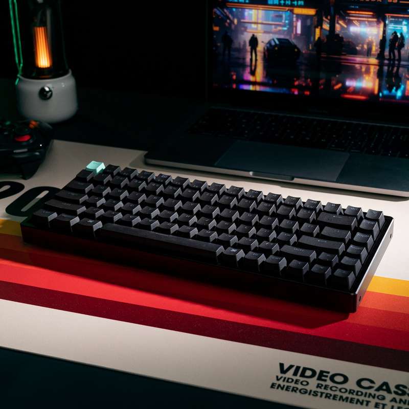 Keychron K2 He Wireless Standard Magnetic Custom Keyboard Nebula Switch