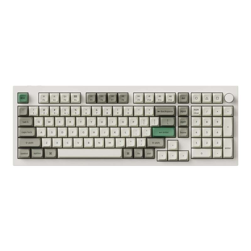 Keychron Q5M-M1 Qmk Via Wireless Custom Keyboard - Shell White