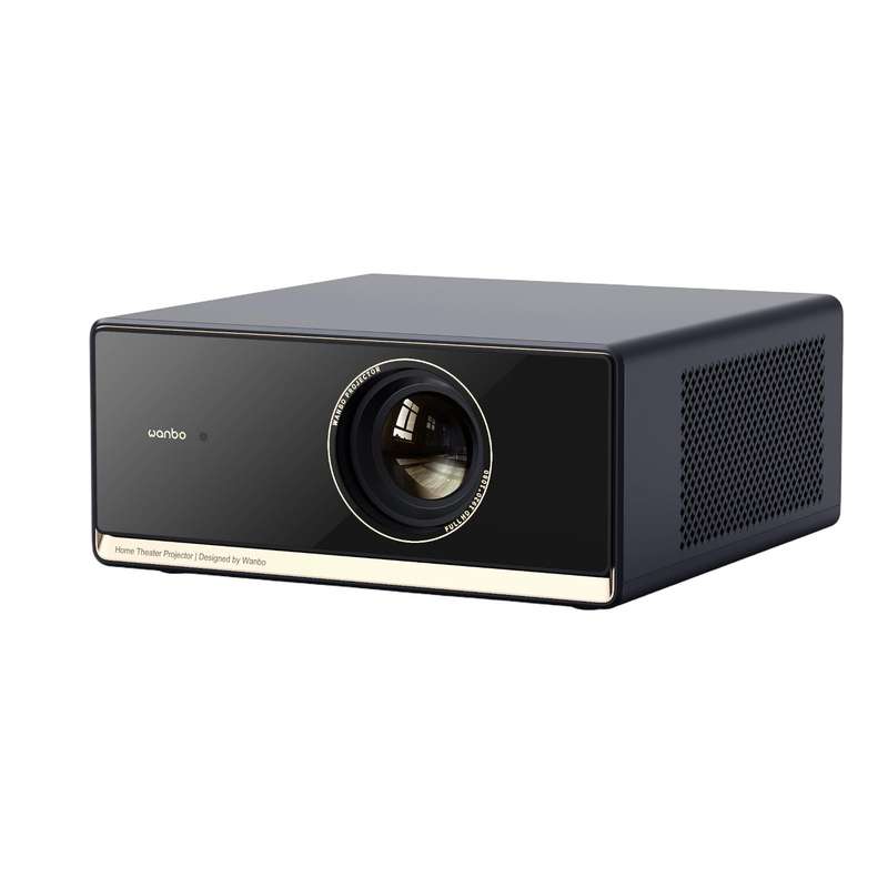 WANBO X5 Pro Full HD Smart Projector (1080p, 1100 ANSI Lumens, Android TV, ASA 3.0, 5GHz Wi-Fi, A...