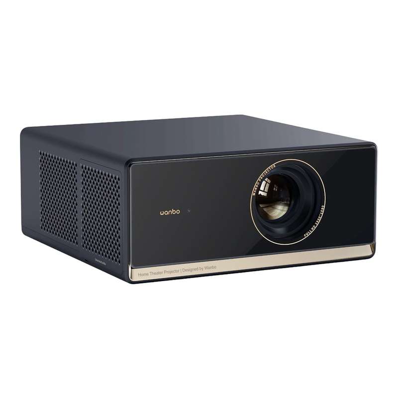 WANBO X5 Pro Full HD Smart Projector (1080p, 1100 ANSI Lumens, Android TV, ASA 3.0, 5GHz Wi-Fi, A...