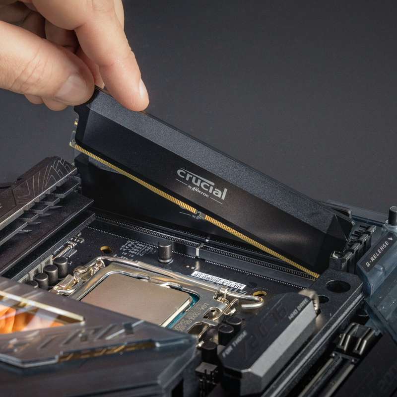 Crucial Pro Overclocking 16GB 6400MHz DDR5 Desktop Memory Black