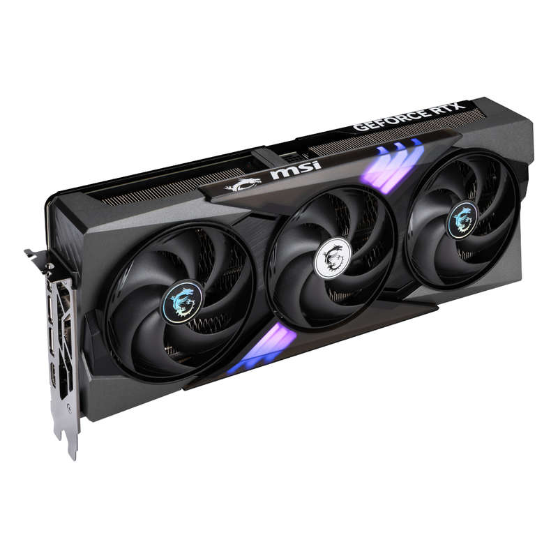 MSI GeForce RTX 5070 GAMING TRIO OC 12GB Graphics Card  Black