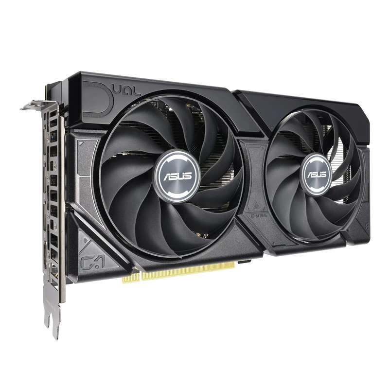 Asus Dual GeForce RTX 4060 EVO OC 8G GDDR6 Graphics Card - PCIe 4.0 GPU