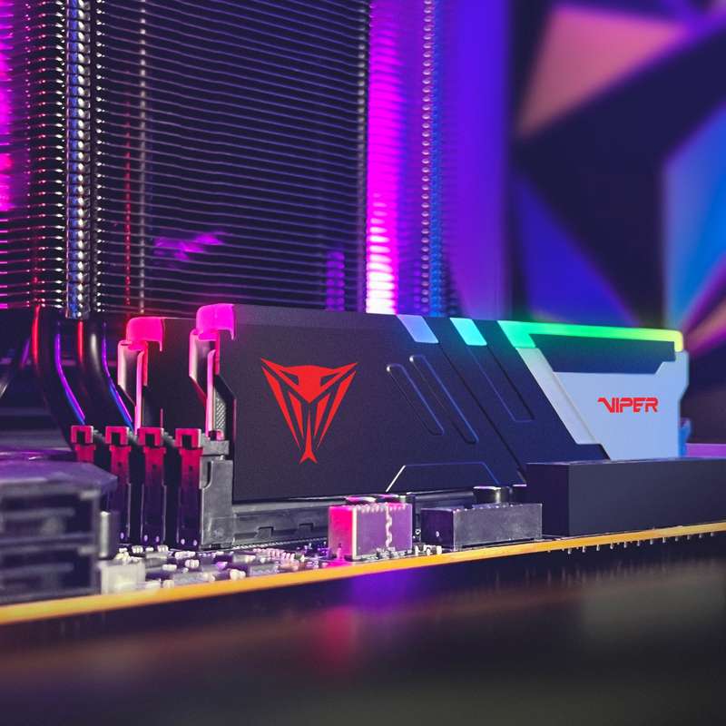 Patriot Viper Venom 64GB Kit (2x32GB) 6000MHz DDR5 Desktop Gaming Memory RGB