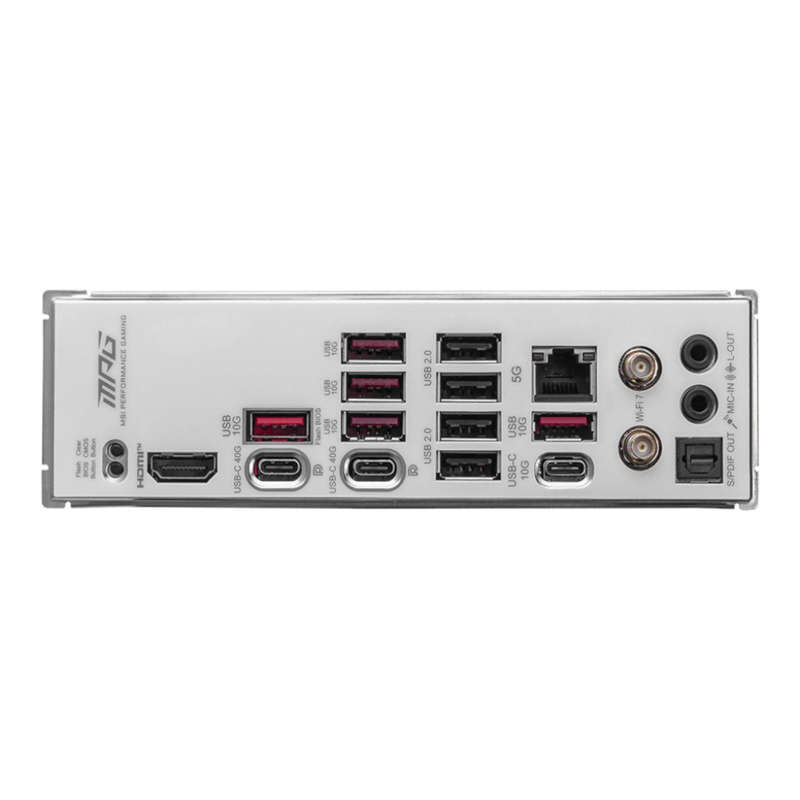 MSI MPG X870E EDGE TI WIFI AM5 ATX DDR5 Gaming Motherboard