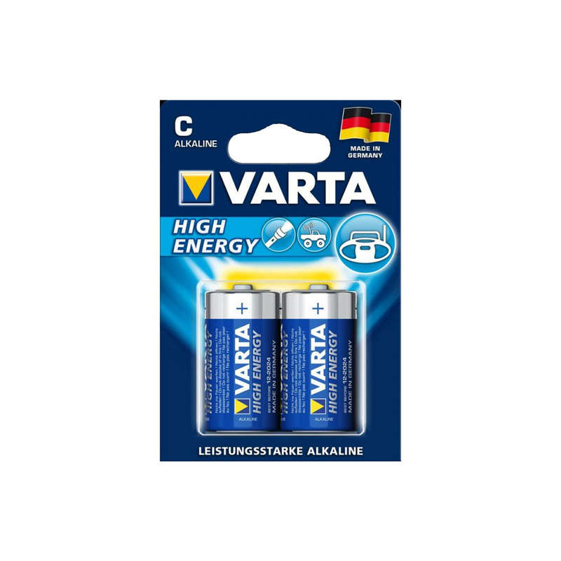 Varta C Battery High Energy 2-Pack