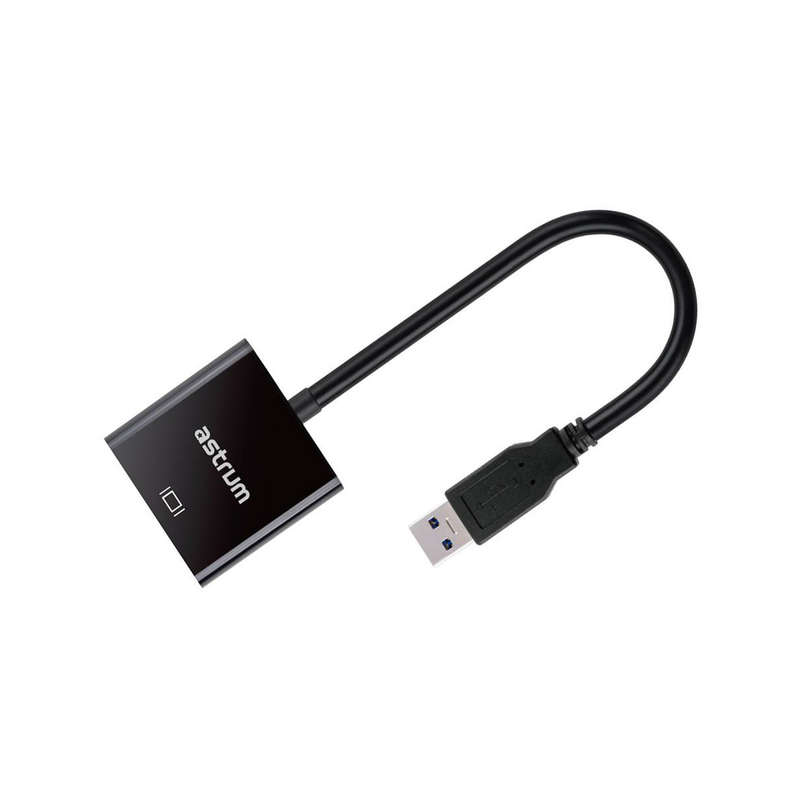 Astrum DA550 USB 3.0 Male to VGA M-F Active Adapter