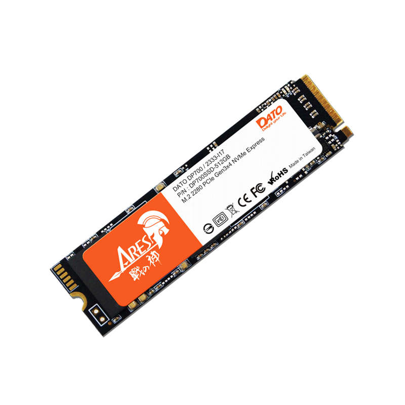Dato Tek 512GB DP700 M.2 2280 PCIe NVMe SSD Gen 3 &amp; 4