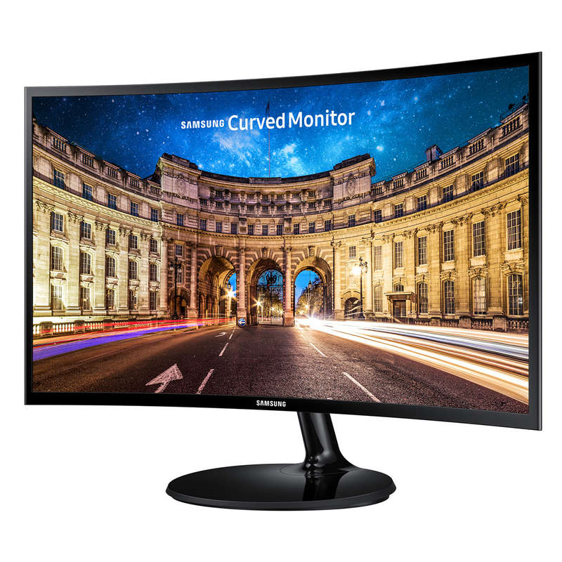 24" Samsung LED Monitor with Curved Display