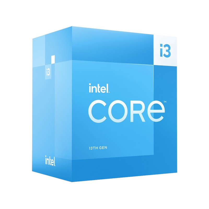 Intel Core i3-13100 4-Core 4.50GHz Raptor Lake Socket LGA1700 Desktop CPU